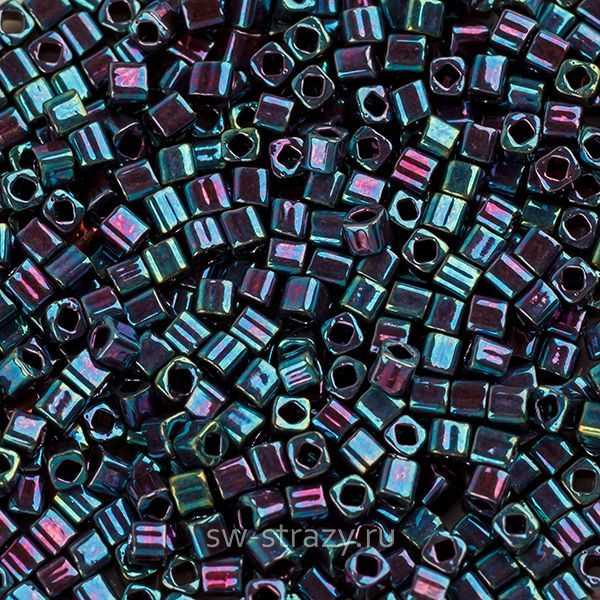 Бисер Cube 1,5 mm #0505 Металлик стрекоза