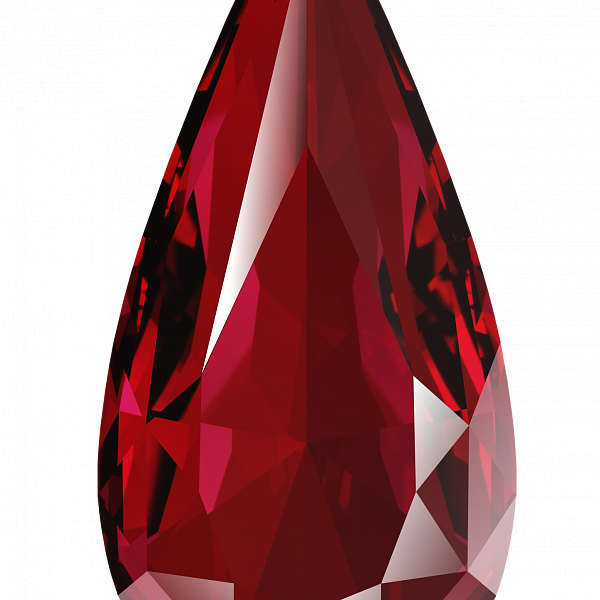 Кристаллы 4322 22x11 mm Scarlet