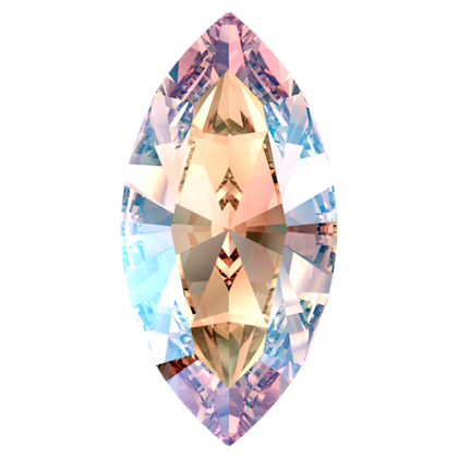 Кристаллы 4228 10x5 mm Light Rose Shimmer