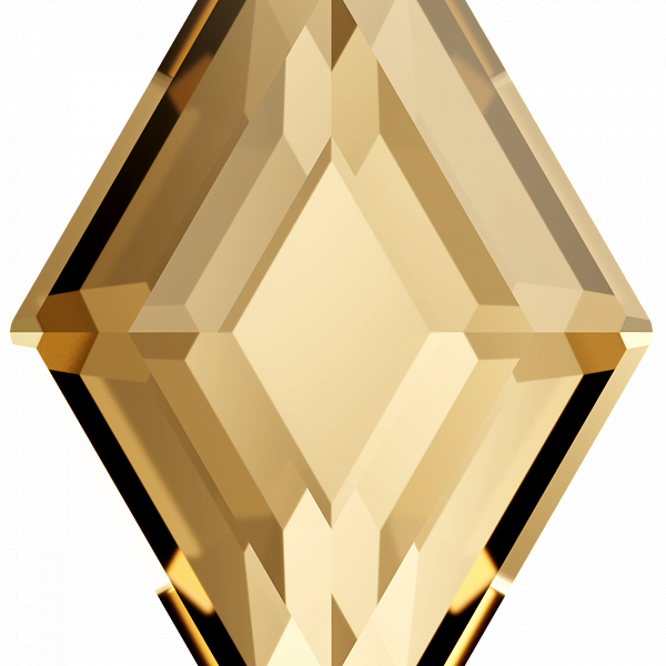 2773 6,6x3,9 mm Crystal Golden Shadow F