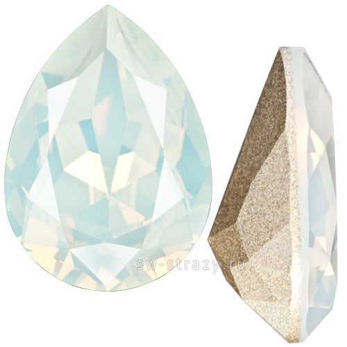Кристаллы 4320 18x13 mm White Opal