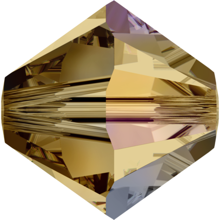 Бусины 5328 3 mm Light Colorado Topaz AB