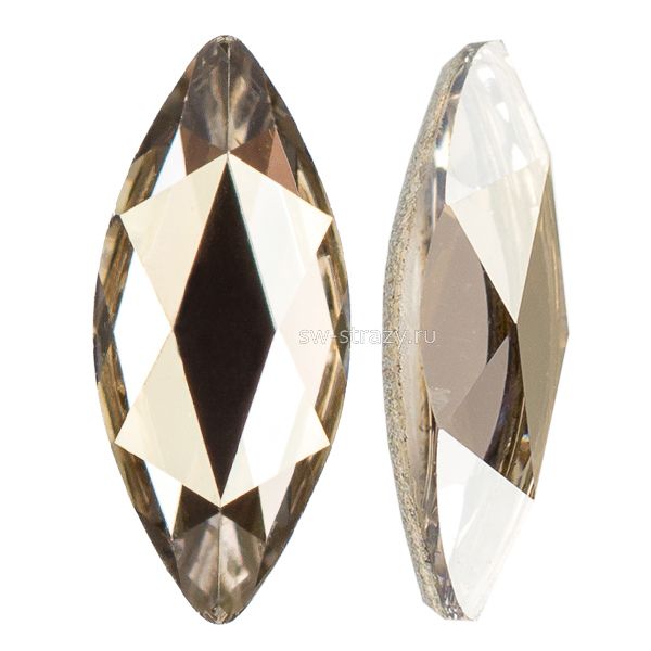 2201 8x3,5 mm Crystal Silver Shade F