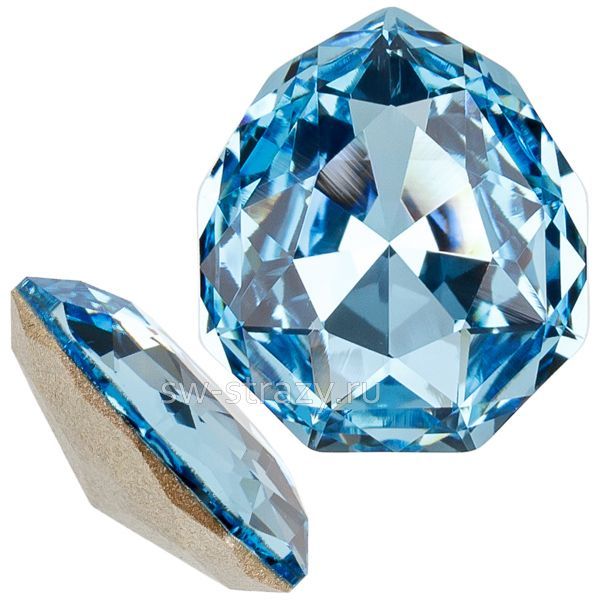 Кристаллы 4329 8x7 mm Aquamarine