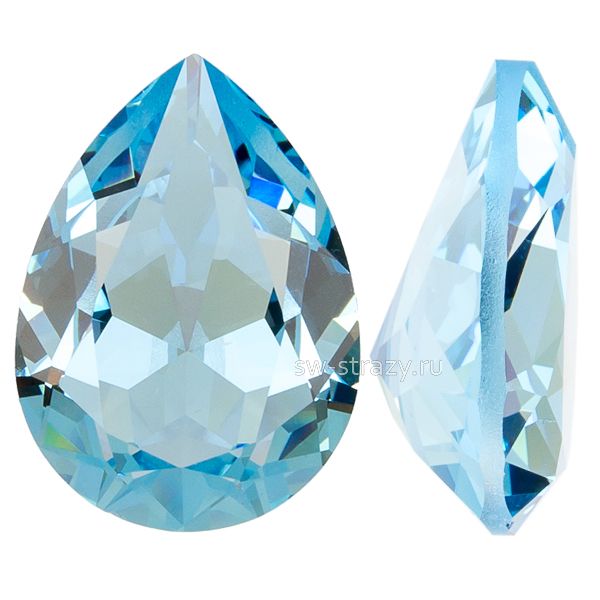 Кристаллы 4320 10x7 mm Aquamarine Ignite