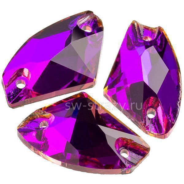 YHB 3810 9*14 mm Crystal Violet Blue