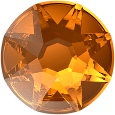 Стразы горячей фиксации 2078 ss 20 Light Amber HF