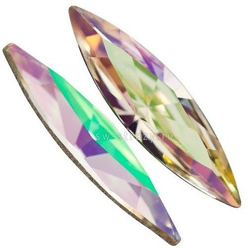 Кристаллы 4200 15x4 mm Crystal Luminous Green