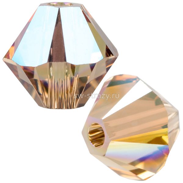 Бусины 5328 5 mm Light Colorado Topaz Shimmer