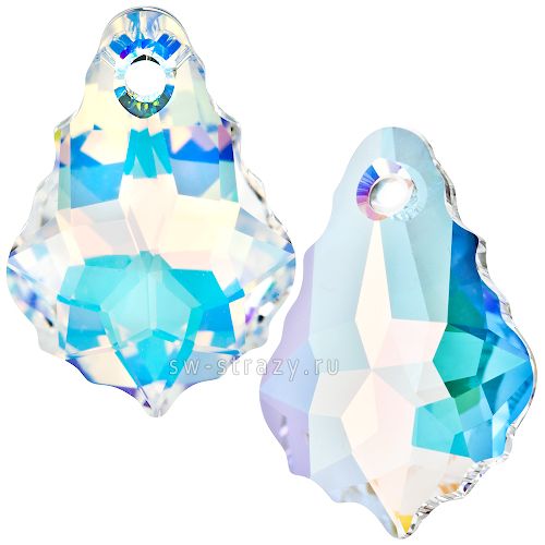 Кулоны 6090 16x11 mm Crystal AB