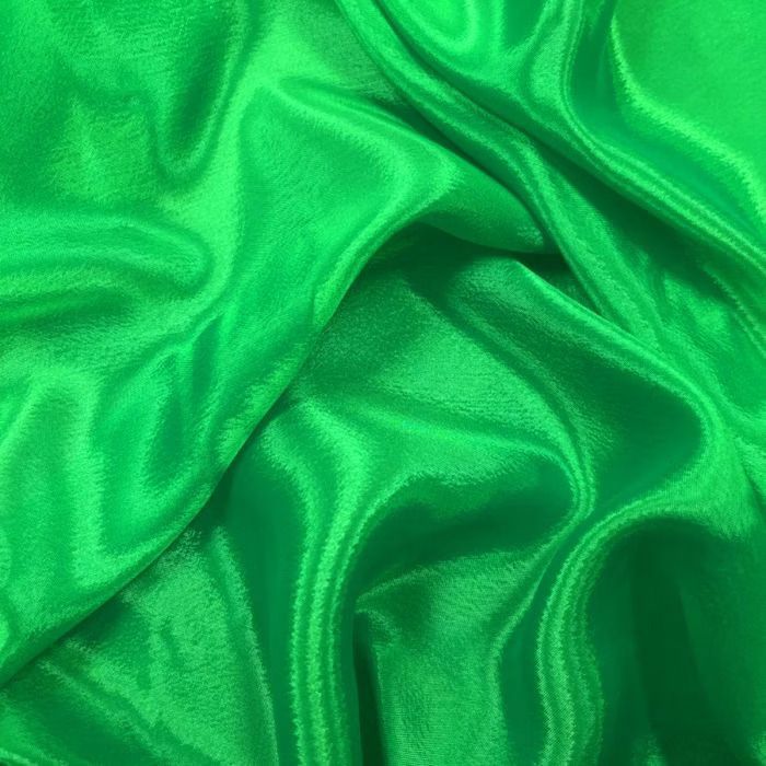 Сатин-шифон Apple Green