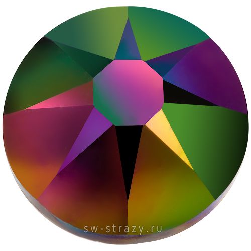 Стразы горячей фиксации 2078 ss 16 Crystal Rainbow Dark HF