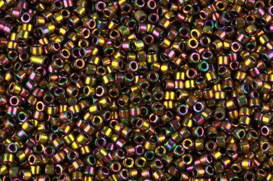 Delica Beads 11/0 DB023 Metallic Light Bronze Iris