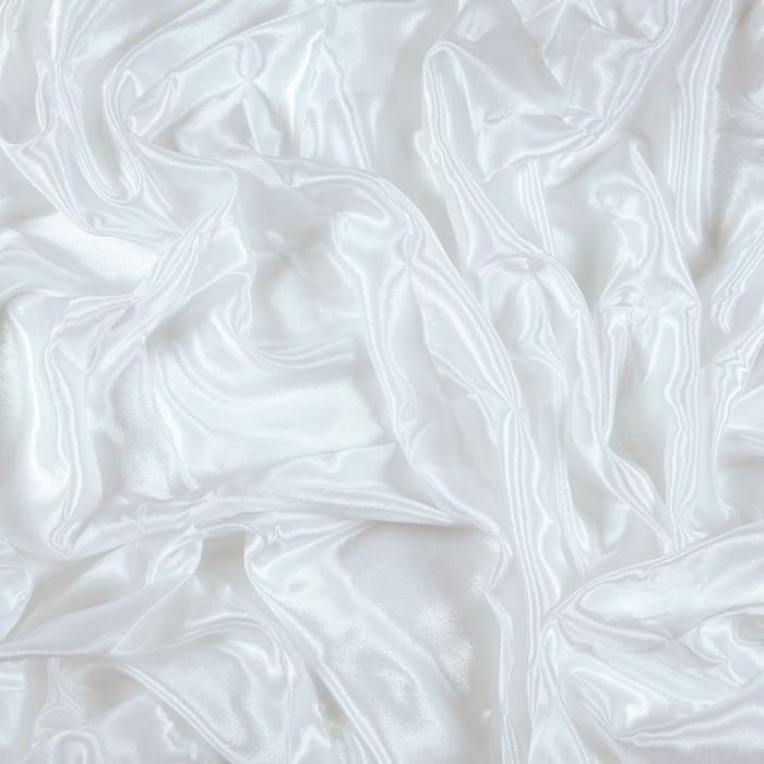 Сатин-шифон White
