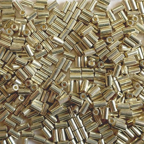 Бисер стеклярус 3 mm #0558 серебряный