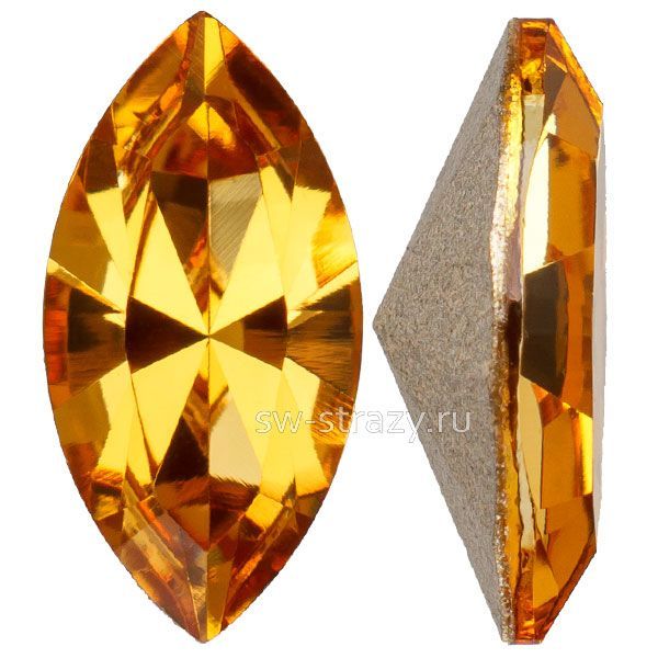 Кристаллы 4228 8x4 mm Golden Topaz