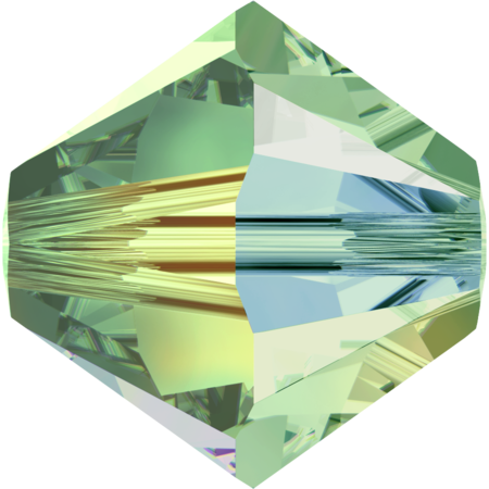 Бусины 5328 4 mm Chrysolite AB 2X