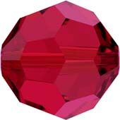 Бусины 5000 4 mm Scarlet