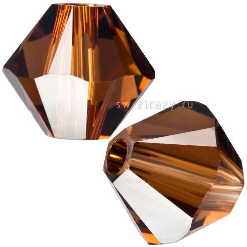 Бусины 5328 3 mm Smoked Topaz