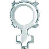 4876/S 18x11,5 mm 1PH2OH Rhodium Plating