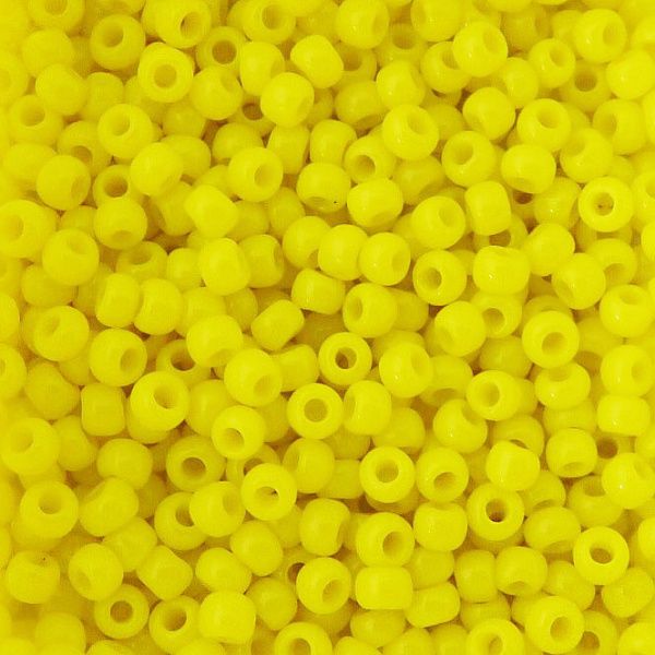 Бисер круглый 11/0 #0042 Лимонный