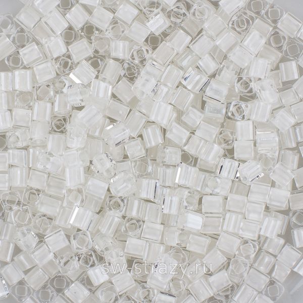 Бисер Cube 1,5 mm #0981 Белый