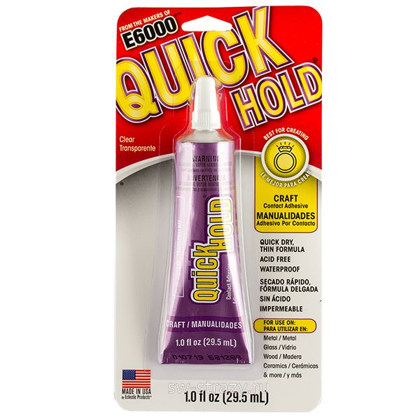 Клей Е6000 Quickhold 1oz\ 29.5 ml